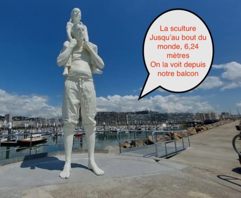 Le Cocon De Jade, La Mer A Perte De Vue Le Havre Eksteriør billede